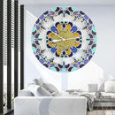 The Gears Clock Wall Clock Italy Collection with Moving Gears (Tramonti, 36 inch Round) by CozyNest Decor