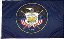 FlagSource Utah Nylon State Flag, Made in the USA, 4x6' by GreenHaven Gardens