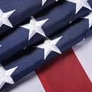 American Flag 3x5 Ft, USA US Flags Outdoor, Heavy Duty Durable, Embroidered Stars, Sewn Stripes and Brass Grommets by GreenHaven Gardens