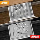 Kitchen Silverware Drawer Organizer and Storage Best Grandpa Grandfather Elder Men Father Day Grandparents Great Papaw Peepaw Grampy Pawpaw Granddad Happy Birthday Christmas Xmas Unique Cool Gifts by CozyNest Decor