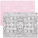 Cushmat Stylish Reversible Foam Play Mat (Large, Explorer - Ash Rose) - Soft, Waterproof, Durable Play mat for Infants, Babies, Toddler, Kids & Grownup - 6.5ft x 4.5ft by TinyTreasures Baby Boutique