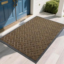 Yimobra Front Door Mat Outdoor Indoor 60x36, All-Season, All-Weather, Heavy Duty Welcome Door Mats Outside Entrance, Non Slip Porch Patio Entrance Mat, Brown by CozyNest Decor