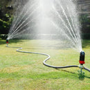 Eden 94143 Multi-Pattern Sprinkler Plus Misting System with Metal Sprike Set; Gear Drive, Heavy Duty, Gardening Watering System, Garden&Lawns, 5 Pattern, Coverage up to 3737sq.ft by GreenHaven Gardens