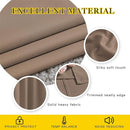 NICETOWN Light Reducing Grommet Curtains - (W52 x L108, Cappuccino, 2 Pieces) Tripe Woven Textured Soft Curtain Panels for Living Room Window Treatment Drapes by TinyTreasures Baby Boutique