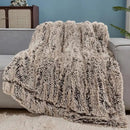 GONAAP Fuzzy Faux Fur Throw Blanket Frosty Brown Super Soft Cozy Plush Fuzzy Shaggy Blanket for Couch Sofa Bed (Frosty Brown, Throw(50"x60")) by CozyNest Decor