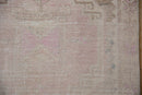 3.5x11.5 Vintage Distressed Oushak Rug Runner