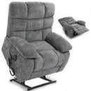 Lazy Boy Recliner Chair with Lumbar Heating ， Adjustment Power Lift Recliner Chair for Elderly/Big and Tall Recliners for People Up to 6'2"/350lb Range by CozyNest Decor