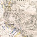 Vintage Map of the Battles of Lonato & Castiglione, 1796