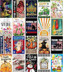Doncida 20 Pack Seasonal Garden Flags Set Double Sided 12x18 Inch Small Yard Flags, Holiday Seasonal Garden Flag for Outside Decoration for All Year Round by GreenHaven Gardens