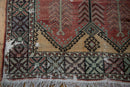 5x12.5 Vintage Distressed Oushak Rug Runner