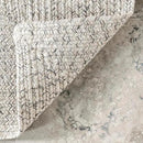 nuLOOM 6' x 9' Solid Hand Braided Indoor/Outdoor Area Rug, Pet-Friendly, High Traffic, Weather Resistant, for Patio, Balcony, Bedroom, Living Room, Dining Room, Wynn Ivory by GreenHaven Gardens