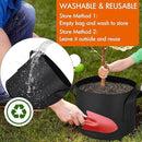 Gardzen 10-Pack 20 Gallon Grow Bags, Aeration Fabric Pots with Handles by GreenHaven Gardens