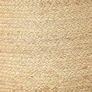 REDEARTH · Cylindrical Pouf Foot Stool Ottoman - Jute Braided Pouffe Poof Accent Sitting Footrest for Living Room, Bedroom, Nursery, Patio, Lounge & Other Rooms (Natural, 18"x18"x14") by CozyNest Decor