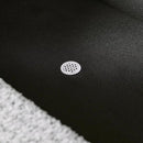 Oval Storage Bench 43.5" Linen Fabric Upholstered Entryway Bench with Solid Wood Legs Ottoman Bench Indoor Bench for Living Room/Bedroom/End of Bed/Entryway (New Grey) by CozyNest Decor