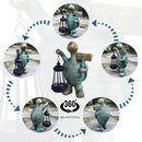 JOYBEE Garden Statues Turtle with Solar Lantern Outdoor Decor-Turtle Solar Figurines Lights Decorations for Patio Yard Lawn Ornaments-Gifts for Birthday Easter Housewarming by GreenHaven Gardens