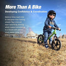 Strider 12” Sport Bike - No Pedal Balance Bicycle for Kids 1 to 4 Years - Includes Safety Pad, Padded Seat, Mini Grips & Flat-Free Tires - Tool-Free Assembly & Adjustments by TinyTreasures Baby Boutique