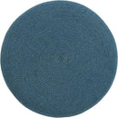 REDEARTH · Cylindrical Pouf Foot Stool Ottoman - Jute Braided Pouffe Poof Accent Sitting Footrest for Living Room, Bedroom, Nursery, Patio, Lounge & Other Rooms (Teal Natural, 18"x18"x14")