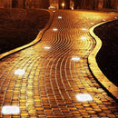 Solar Glass Brick Light - Solar Ice Cube LED Light - Crystal Brick Stone Lamp Garden Courtyard Pathway Patio Pool, Decorative Christmas Festives Ice Rock Cube Lights (4PCS White) by GreenHaven Gardens