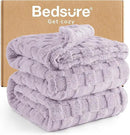 Bedsure GentleSoft Full Size Blankets for Bed Lavender Fog - Super Soft Cozy Fleece Blanket for Women Men Girls, Large Fuzzy Throws for Bedroom Decor, 84x90 Inches by CozyNest Decor