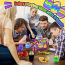 12PCS 3D Printed Dragon Eggs with Dragon Inside, Unique Fun Gifts Cool Stuff Cool Gadgets for Men Teens Boy Gifts, Mini Articulated Easter Basket Essentials for Kids by TinyTreasures Baby Boutique