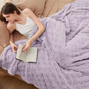 Bedsure GentleSoft Blankets Queen Size for Bed - Super Soft Cozy Blanket for Women Men Girls, Large Fuzzy Fleece Throw for Bedroom Decor, Lavender Fog, 90x90 Inches by CozyNest Decor