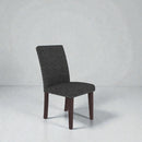 Upholstered Dining Chair With High Back Design (Set of 2) by HouseOfZazla