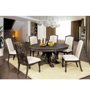 Elegant Dining Set Round Table And Side Chairs by Unique Piece Furniture