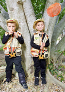 Bug Hunting Kit, Vest, Hat, Binoculars, Lg. Net, Bug Container, Whistle, Flashlight, Magnifier, Thermostat, Compass, Tweezers by TinyTreasures Baby Boutique