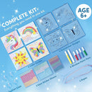 Klever Kits 4PCS Window Art, 2-in-1 Gems and Gels Suncatcher, 2 Ways to Play Diamond and Gels, Arts & Crafts Toys for Boys Girls, Christmas Birthday Gifts for Kids Age 6 and Up by TinyTreasures Baby Boutique
