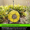 Yard Butler Compact Hose Reel Cart with Wheels Heavy Duty 100 Foot Metal Hose Reel Suitable for Gardens, Lawns and Outdoor - IHTC-1 by GreenHaven Gardens