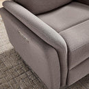 Power Recliner Chair Swivel Glider, Electric Rocking Recliner Chairs with USB and Type-C Ports, Nursery Chair Recliner for Living Room, Bedroom, Apartment（Light Brown） by TinyTreasures Baby Boutique