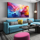 GUGIKA Abstract Wall Art for Living Room, Colorful Canvas Wall-Art for Bedroom, Print, 29x59 Inches by CozyNest Decor