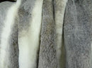 Tissavel Chinchilla Faux Fur Throw Blanket & Bedspread - Chinchilla Faux Fur - Gray Ivory Chinchilla Fur Throw - Luxury Soft Fur, Made in USA, 16444 by CozyNest Decor