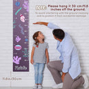Personalized Kids Growth Chart - 12 Designs, 13oz Vinyl Height Measurement ft. cm, inches Chart for Toddlers - Ruler for Kids by TinyTreasures Baby Boutique