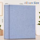 Popotop Photo Album 4x6 1000 Pockets for Wedding Gifts,Linen Hardcover Picture Albums for Family Anniversary Baby Vacation Pictures by TinyTreasures Baby Boutique