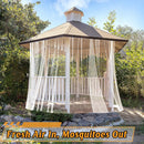 2Pcs 13x10ft Mosquito Net, Mesh Netting for Patio Skin and Plants Protection, Garden Bird Bug Screen, White by GreenHaven Gardens