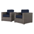 Patio Chair With Cushions Stylish Design by HouseOfZazla