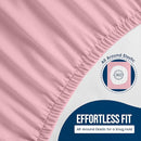 Utopia Bedding Waterproof Mattress Protector Twin Size, Premium Terry Mattress Cover 200 GSM, Breathable, Fitted Style with Stretchable Pockets (Pink) by TinyTreasures Baby Boutique