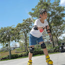 Youth/Kids Knee Pads Elbow Pads Wrist Guards Protective Gear Set for 3-15 Years Child Roller Skates, Skateboard, Cycling, Inline Skating, BMX Bike, Balance Bike, Scooter Riding and Other Outdoor Sports by TinyTreasures Baby Boutique