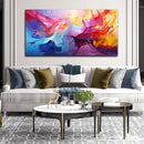 GUGIKA Abstract Wall Art for Living Room, Colorful Canvas Wall-Art for Bedroom, Print, 29x59 Inches by CozyNest Decor