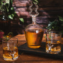 Stag Antler Whiskey Decanter Premium Barware Gift Elegant Drinkware Collection by The Wine Savant