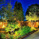 Solar Spot Lights Outdoor, 2 Pack Solar Landscape Spotlights IP65 Waterproof 9.8ft Cable, Auto On/Off Outdoor Wall Lights for Garden Yard Driveway Porch Walkway Pool (3000K Warm White) by GreenHaven Gardens