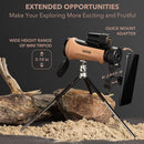 12x50 Monocular Telescope - FMC Fogproof, IP67 Waterproof Hand Held Telescope - BAK4 Phase and Dielectric Coated Prism - Adventure Accessories Set: Bag, Smartphone Adapter, Mini Tripod by TinyTreasures Baby Boutique
