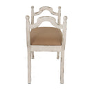 Harlow - Bench, Farmhouse / French Country Style Vanity Chair - Beige / White by HouseOfZazla