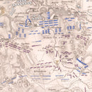 Vintage Map of the Battle of Bautzen, 1813