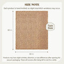 Carriediosa Chunky Knit Throw Blanket 60" X 80" Twin, 100% Hand Made Large Chenille Loop Yarn Soft Fluffy Throws for Couch Sofa Bed, Big Crochet Cozy Heavy Thick Cable Woven Blankets, Tan Brown by CozyNest Decor