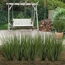 48PCS Fake Plants Artificial Wheat Grass Greenery Plastic Plants Fake Grass Artificial Plants for Outdoor Decor Artificial Grass Plant with Greenery Stems for Indoor Home Decoration 26.4" by CozyNest Decor