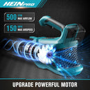 Cordless Leaf Blower Up to 500CFM Compatible with Makita 18V Battery (Tool Only), Electric Leaf Blower Cordless with 5 Speed Modes, Handheld Battery Powered Leaf Blowers for Lawn Care by GreenHaven Gardens