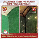 5FT Light-Up Christmas Train Decor with 170 LED Lights, 3D Pre-Lit Train Set with Gift Box and Christmas Tree for Xmas Decoration, Freestanding Glittered Holiday Display for Outdoor, Indoor by CozyNest Decor
