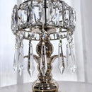 H&D 15pcs Large Clear Crystal Chandelier 60mm Icicle U-Drop Prisms Lamp Parts Brass Connectors by GreenHaven Gardens